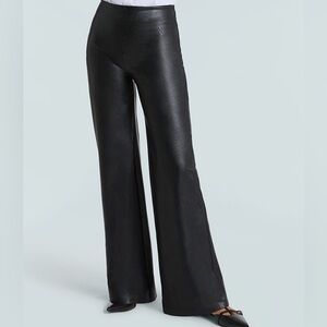 Commando Elegant Black Wide Leg Trousers